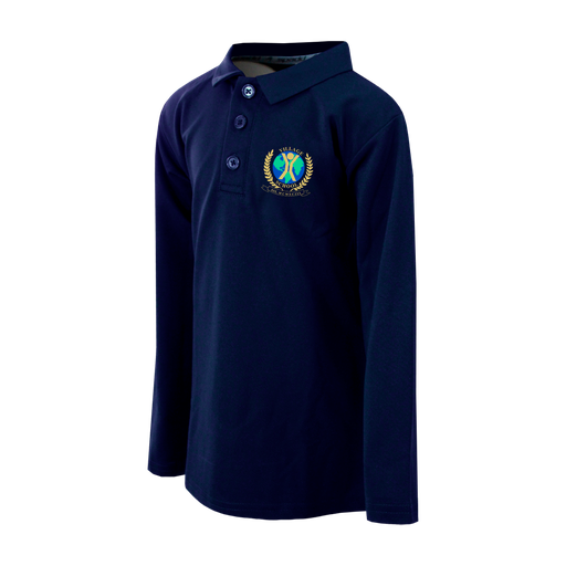 Polo Azul M/Larga Village - Colegio Village